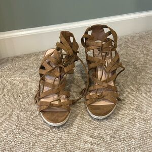 Indigo road wedge heel gladiator sandal